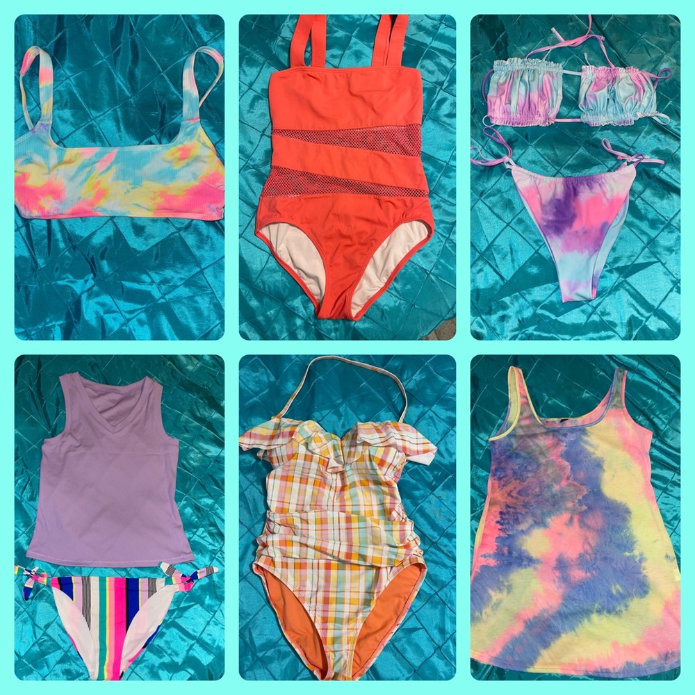 7 Piece Womens Summer/Swim Bundle- Fits size L 10/12